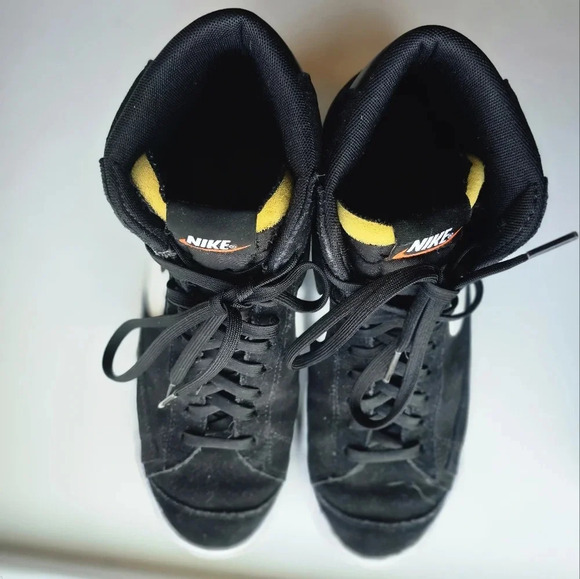 Nike Blazer Mid '77 Vintage - Black/White size Mens US 9.5 - Picture 4 of 7